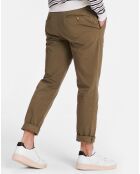 Pantalon Chino vert