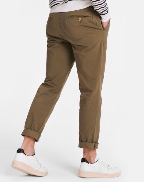 Pantalon Chino vert