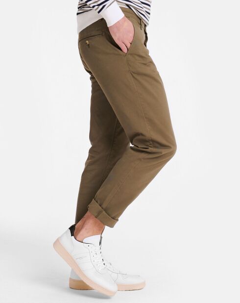 Pantalon Chino vert