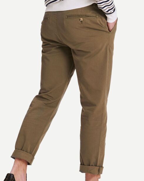 Pantalon Chino vert
