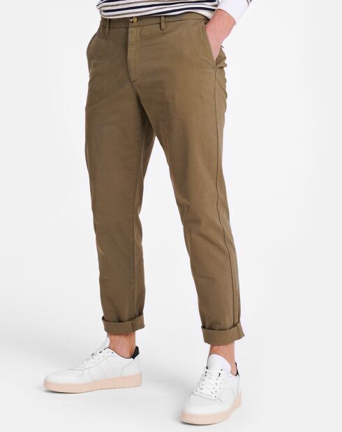 Pantalon Chino vert