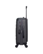 Valise Cabine 4 roues simples Porter 55 cm gris foncé