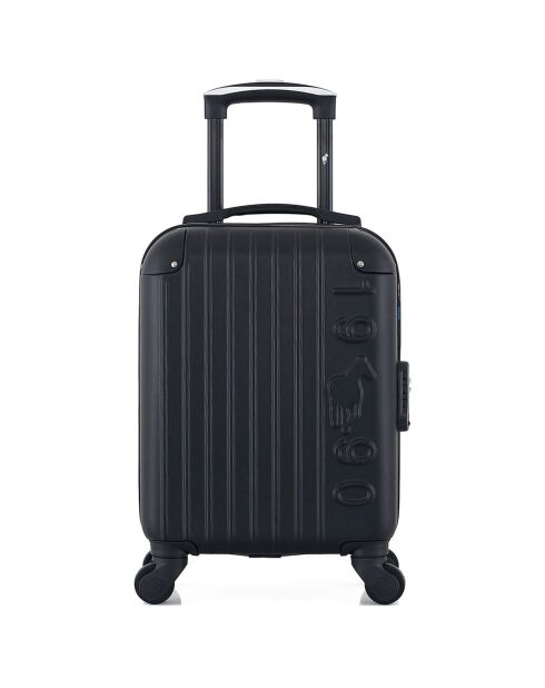 Valise Cabine XS 4 roues simples Porter 46 cm noire