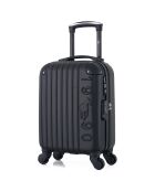 Valise Cabine XS 4 roues simples Porter 46 cm noire