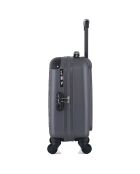 Valise Cabine XS 4 roues simples Porter 46 cm gris foncé