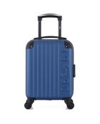 Valise Cabine XS 4 roues simples Porter 46 cm bleu marine