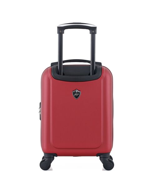 Valise Cabine XS 4 roues simples Porter 46 cm bordeaux