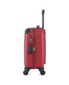Valise Cabine XS 4 roues simples Porter 46 cm bordeaux