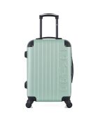 Valise Moyen Séjour 4 roues simples Porter 65 cm vert d'eau