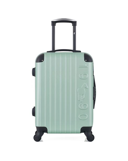 Valise Moyen Séjour 4 roues simples Porter 65 cm vert d'eau