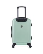 Valise Moyen Séjour 4 roues simples Porter 65 cm vert d'eau