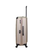 4 Valises 4 roues simples Porter-M 75/65/55/46 cm beiges