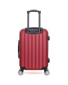 Valise Moyen Séjour 4 roues simples Archie 65 cm rouge bordeaux