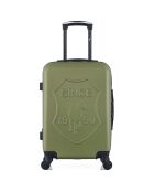 Valise Moyen Séjour 4 roues simples Damon 65 cm vert kaki