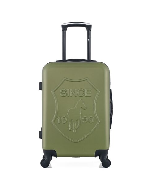 Valise Moyen Séjour 4 roues simples Damon 65 cm vert kaki