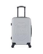 Valise Long Séjour 4 roues simples Damon 75 cm grise