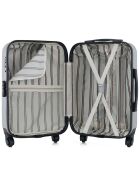 Valise Long Séjour 4 roues simples Damon 75 cm grise