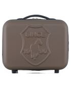 3 Valises 4 roues simples + Vanity Damon 75/65/55 cm marron