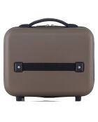 3 Valises 4 roues simples + Vanity Damon 75/65/55 cm marron