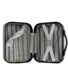 3 Valises 4 roues simples + Vanity Damon 75/65/55 cm kaki