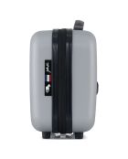 3 Valises 4 roues simples + Vanity Damon 75/65/55 cm grises