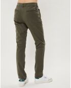 Pantalon chino Slim Krandi kaki