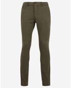 Pantalon chino Slim Krandi kaki