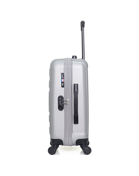 Medium Stay Suitcase 4 enkele wielen Liam 65 cm grijs