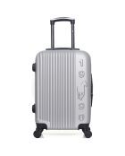 Valise Long Séjour 4 roues simples Liam 75 cm grise