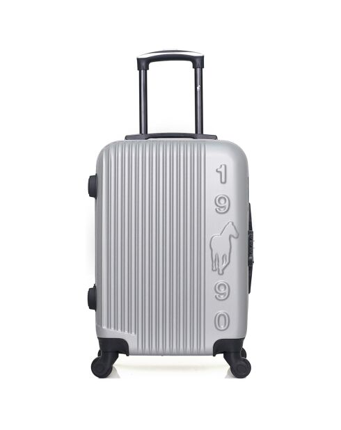 Valise Long Séjour 4 roues simples Liam 75 cm grise