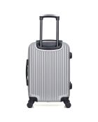 Valise Long Séjour 4 roues simples Liam 75 cm grise