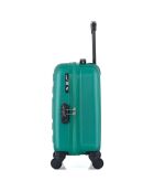 Valise Cabine XS 4 roues simples Liam 46 cm verte