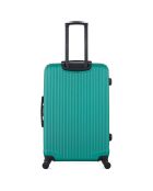 Valise Long Séjour 4 roues simples Liam 75 cm verte