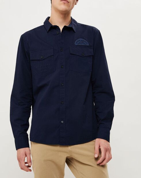 Chemise Moden Tripster bleu marine