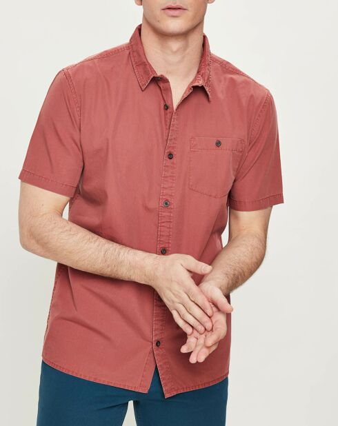 Chemise droite Taxer rouge