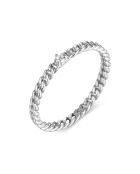 Zilveren en witte zirkoniumoxide-ring