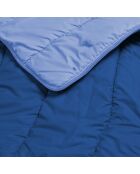 Couette Bicolore bleu/bleu
