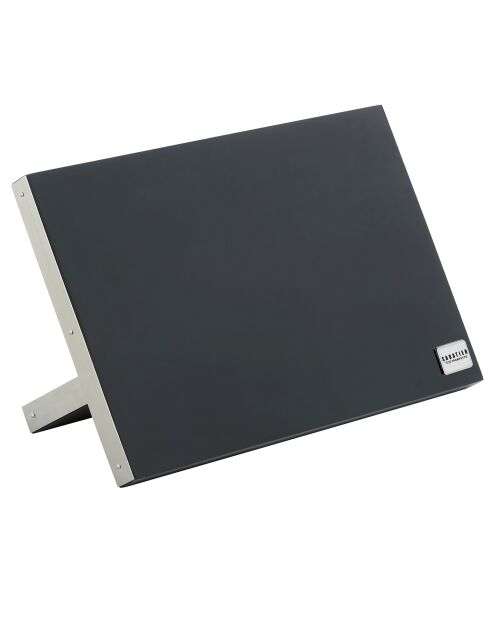 Bloc magnétique 5 couteaux de cuisine Origin noir/gris