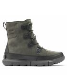 Boots en Velours de Cuir imperméables Sorel Explorer™ grises