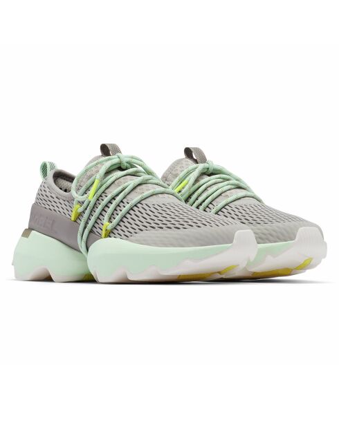 Sneakers en Maille Kinetic™ Impact gris/menthe