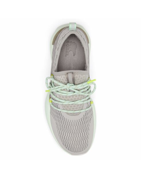 Sneakers en Maille Kinetic™ Impact gris/menthe