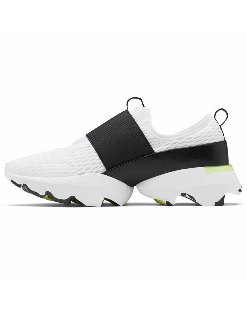 Sneakers en Maille & Cuir Kinetic™ Impact blanches