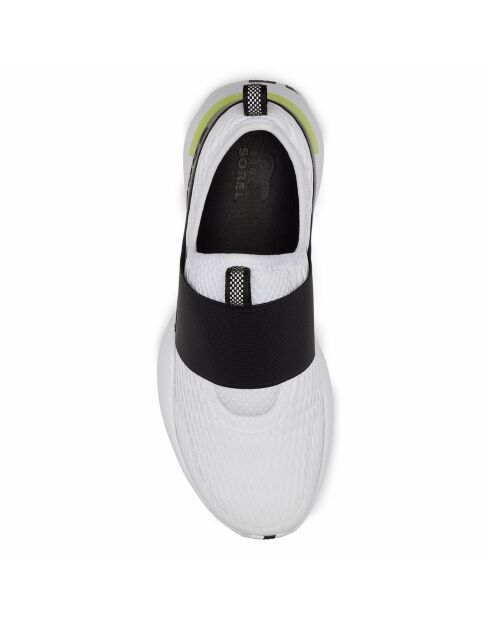 Sneakers en Maille & Cuir Kinetic™ Impact blanches