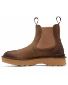 Chelsea boots en Cuir imperméables Hi-Line™ marron