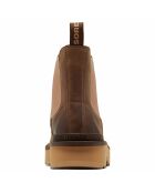 Chelsea boots en Cuir imperméables Hi-Line™ marron