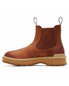 Chelsea boots en Cuir imperméables Hi-Line™ marron