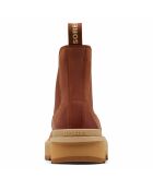 Chelsea boots en Cuir imperméables Hi-Line™ marron