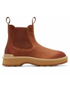 Chelsea boots en Cuir imperméables Hi-Line™ marron