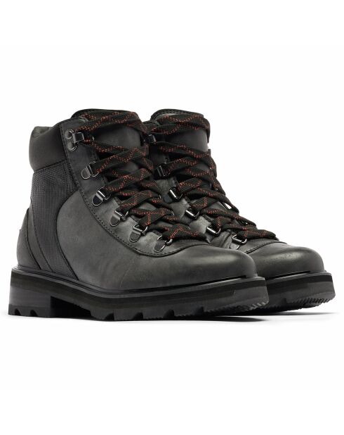 Boots en Cuir imperméables Lennox™ Hiker noires