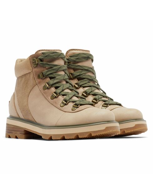 Boots en Cuir imperméables Lennox™ Hiker marron/beige